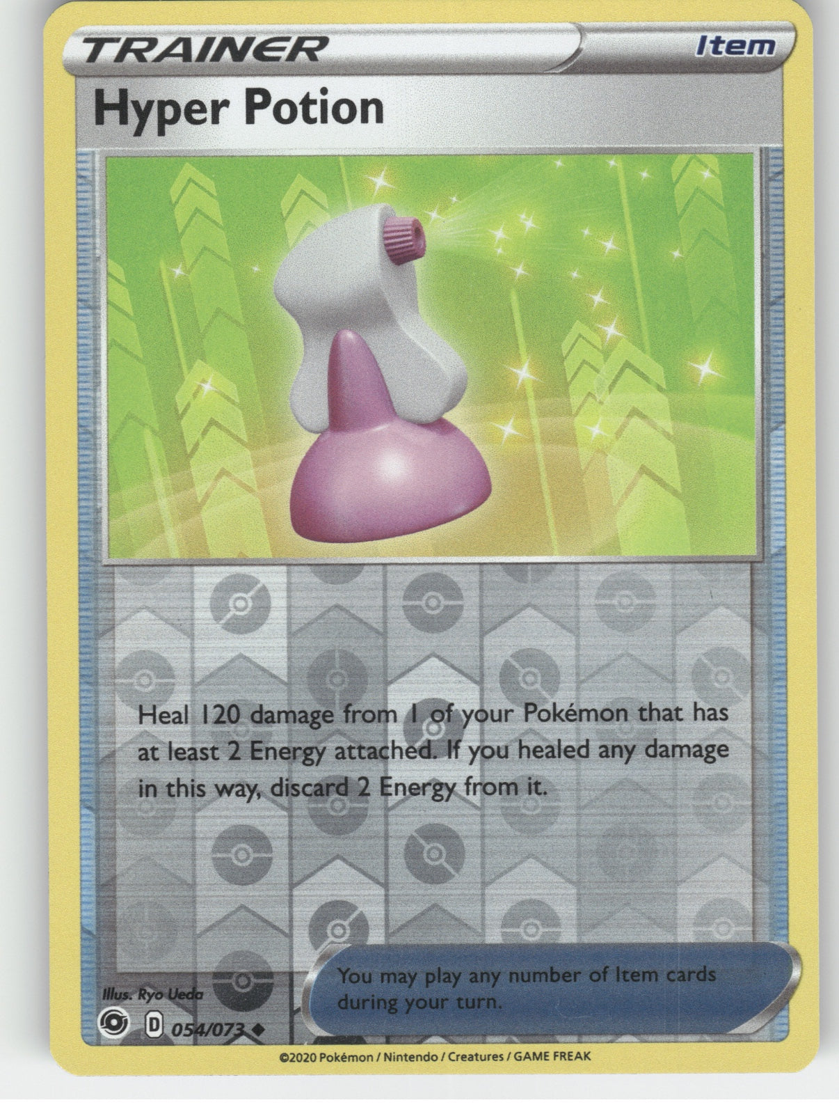 Hyper Potion Reverse Holo Uncommon Champion's Path 54/73 NM