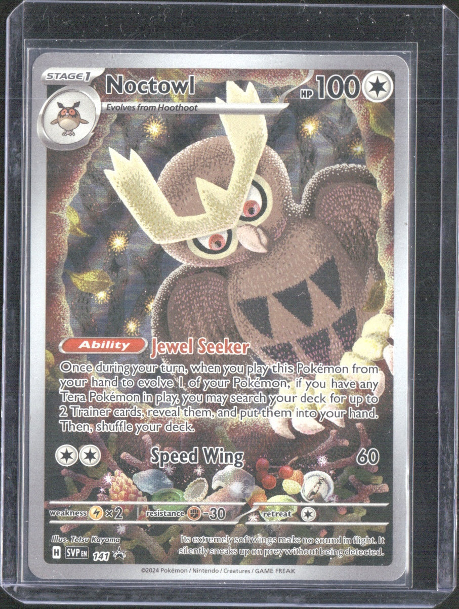 Noctowl Holo Promo SV: Scarlet & Violet Promo Cards 141 NM