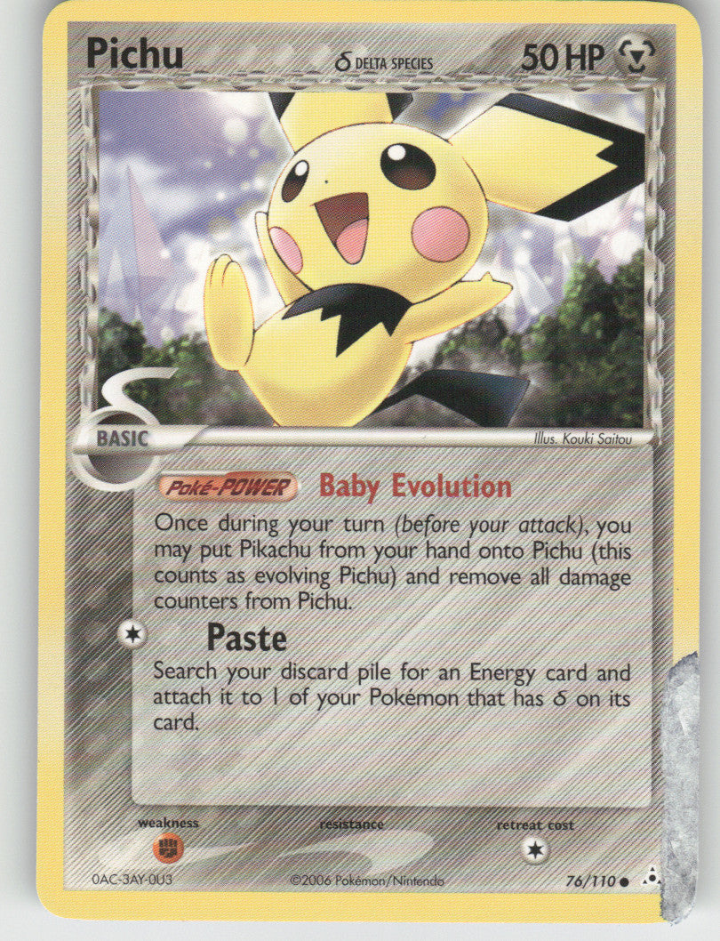 Pichu (Delta Species) Common Holon Phantoms 76/110 NM