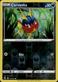 Carvanha Reverse Holo Common SWSH08: Fusion Strike 162/264 NM
