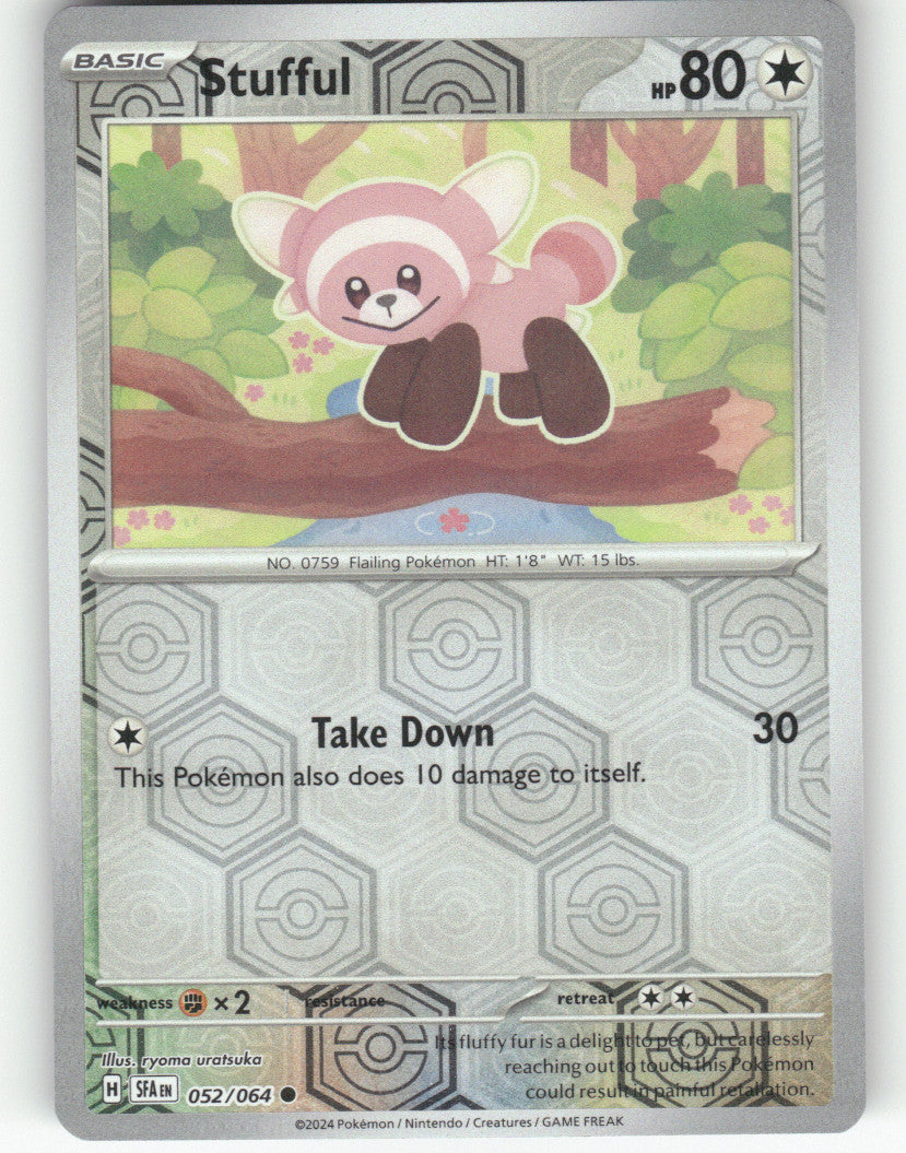 Stufful Reverse Holo Common SV: Shrouded Fable 052/064 NM