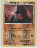Nosepass Reverse Holo Common XY - Steam Siege 54/114 NM