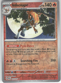 Infernape Reverse Holo Rare SV06: Twilight Masquerade 033/167 NM