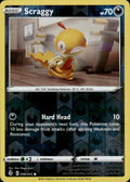 Scraggy Reverse Holo Common SWSH07: Evolving Skies 098/203 NM