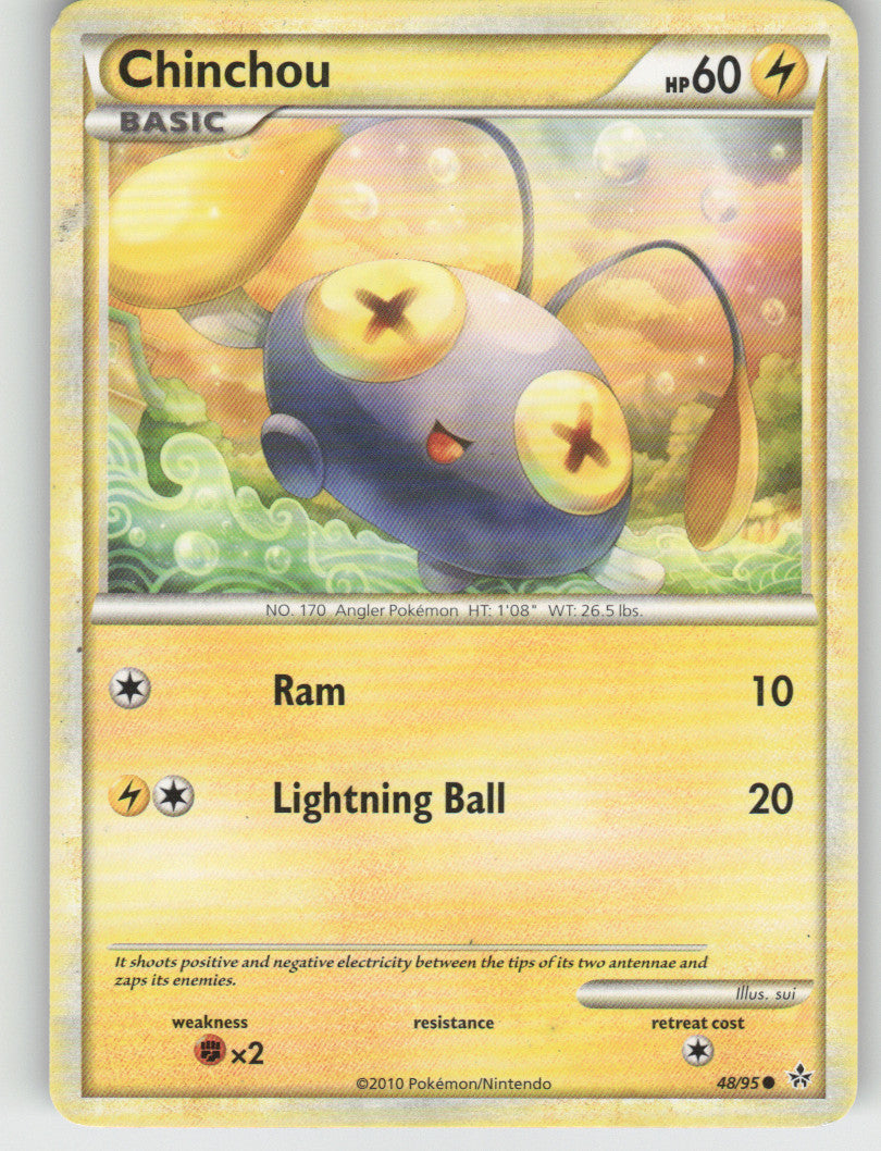 Chinchou Common Unleashed 48/95 NM