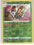 Beautifly Reverse Holo Holo Rare SWSH11: Lost Origin 008/196 NM