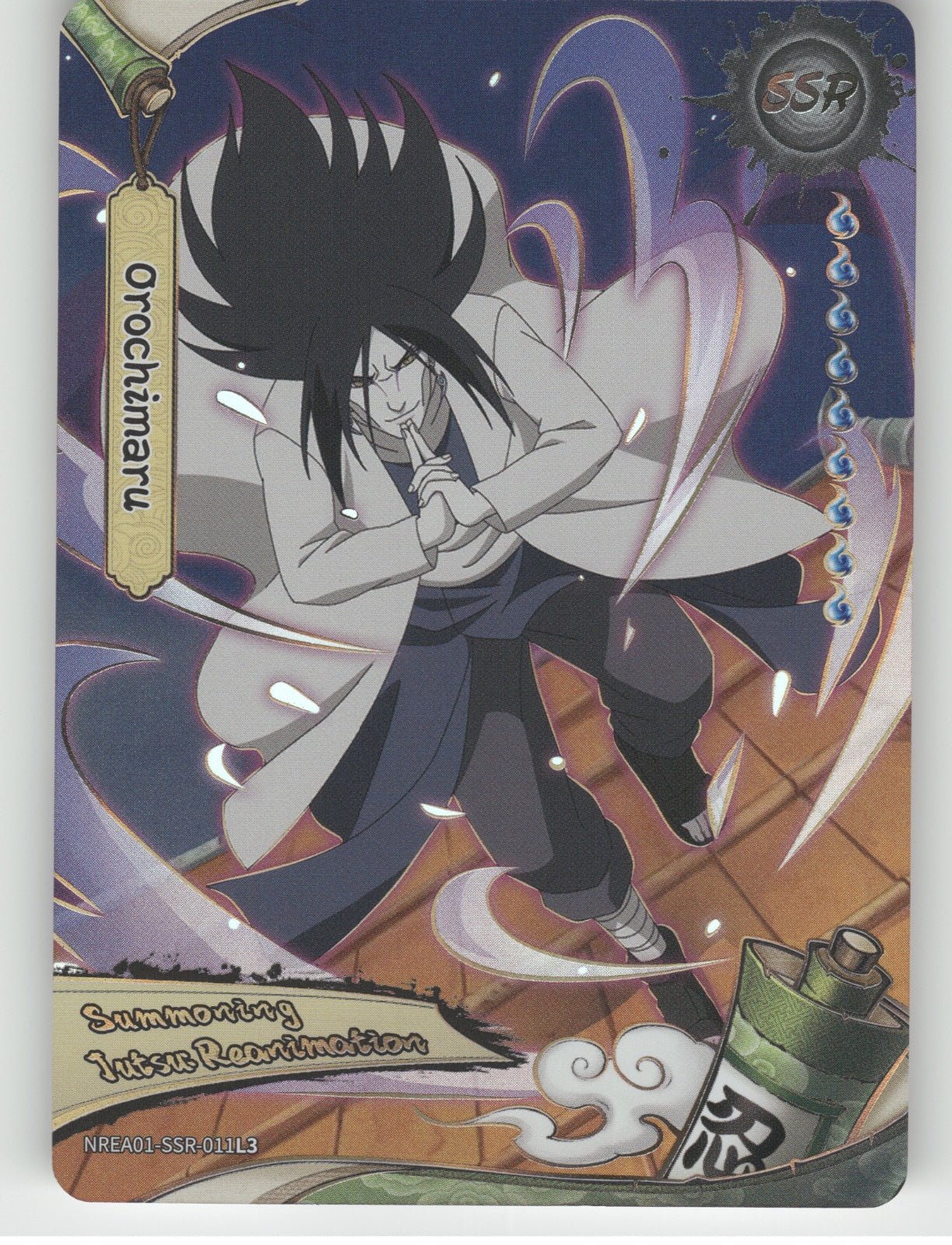 Orochimaru Base SSR Earth Scroll Series 1 011L3 NM front