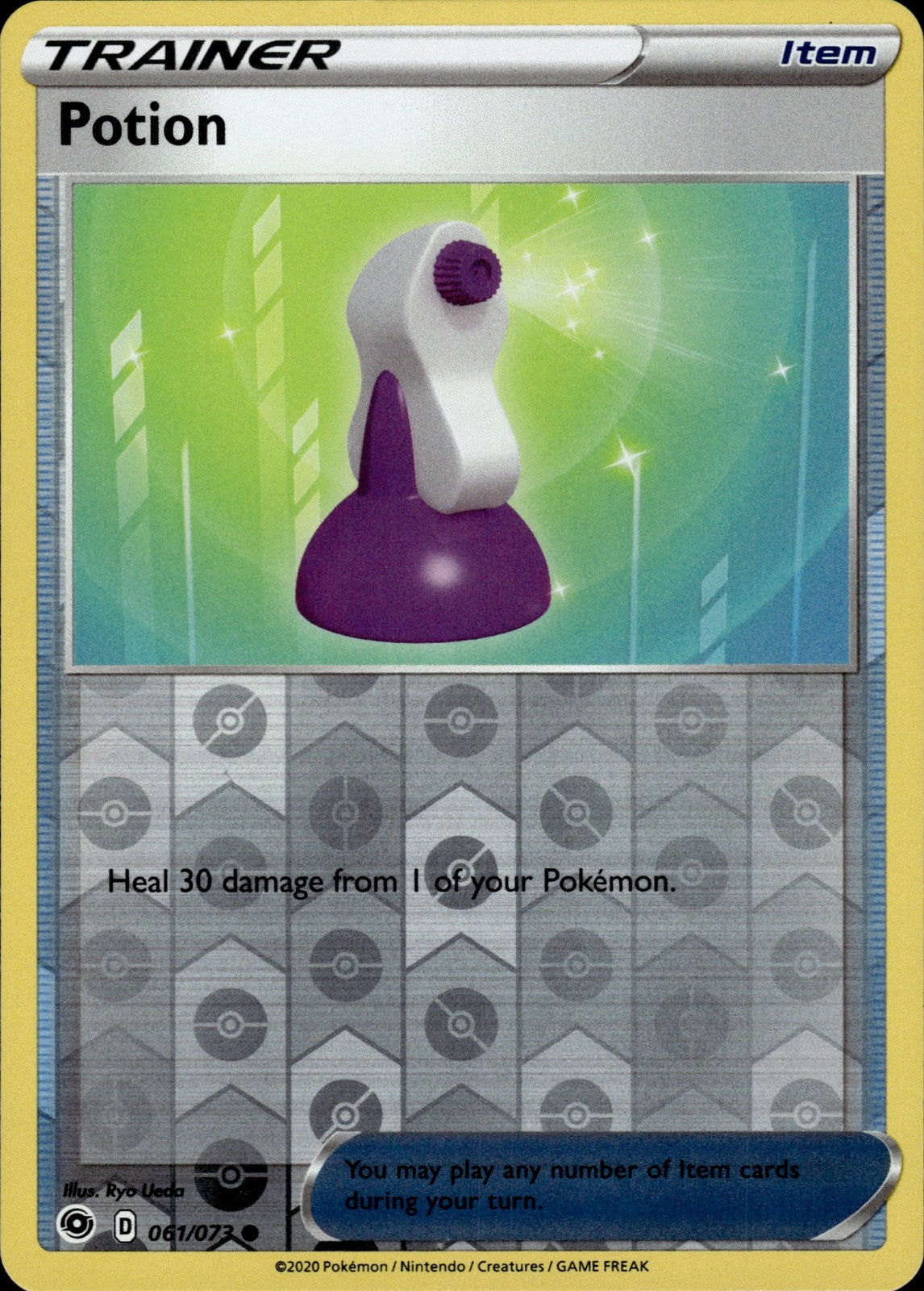 Potion Reverse Holo Common Champion's Path 61/73 NM