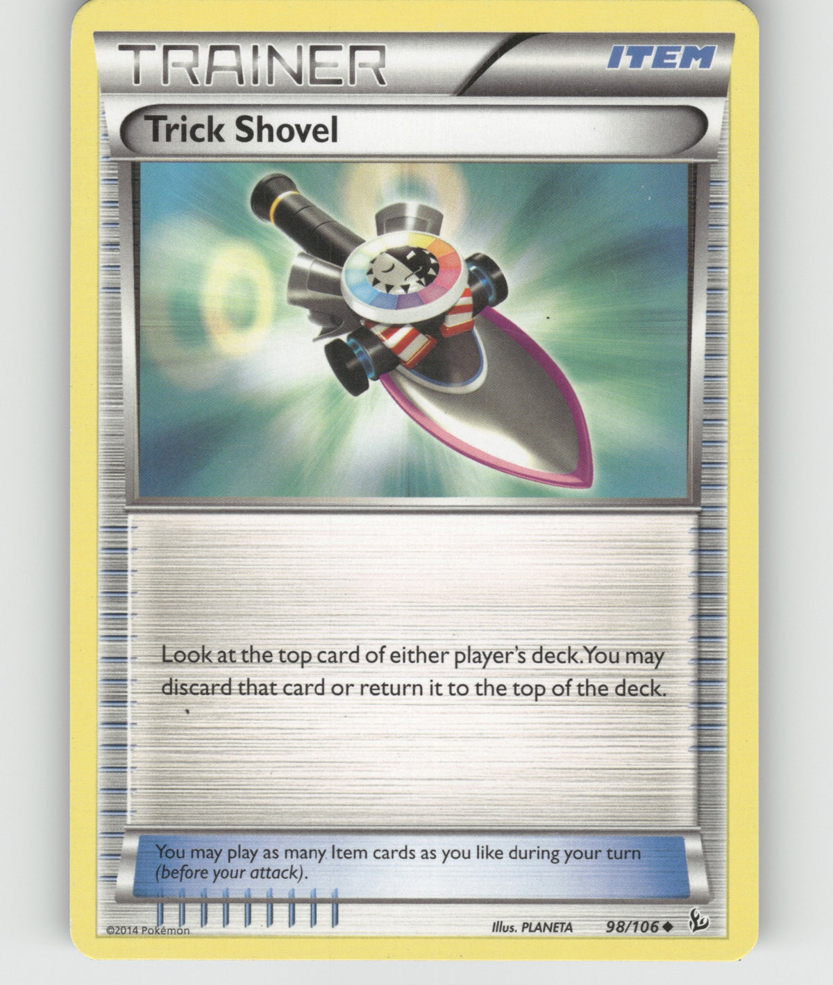 Trick Shovel Uncommon XY - Flashfire 98/106 NM