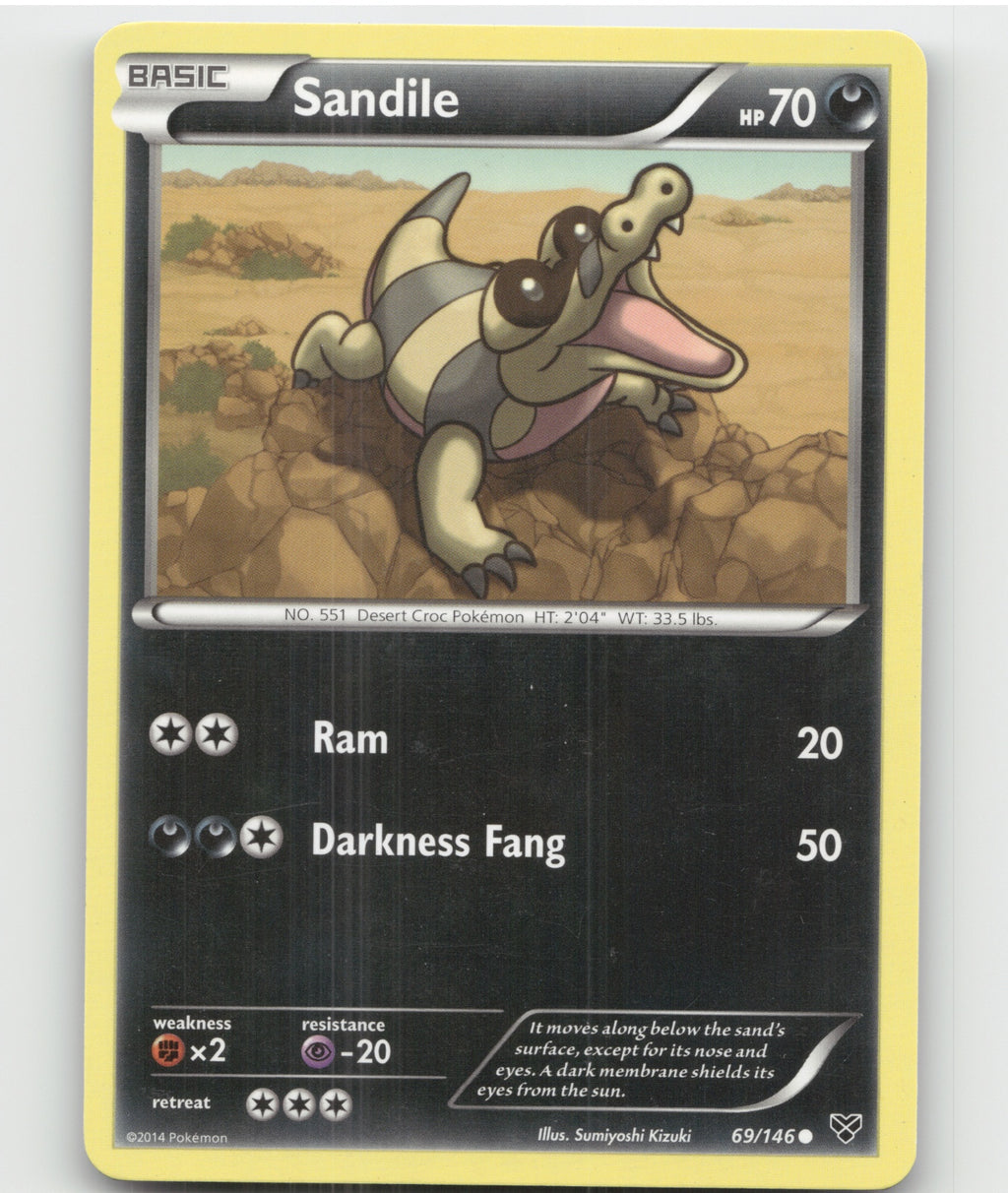 Sandile Common XY Base Set 69/146 LP