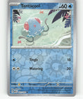 Tentacool Reverse Holo Common SV: Scarlet & Violet 151 072/165 NM