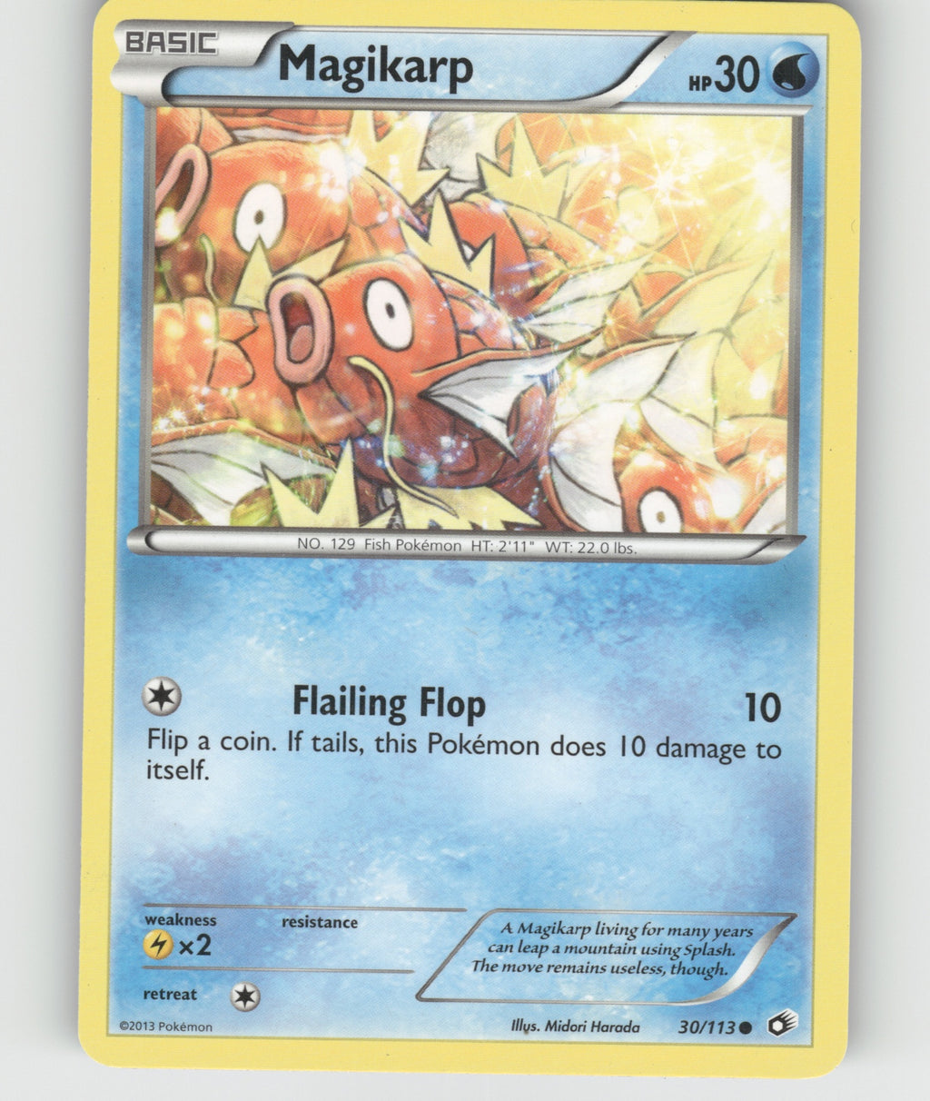 Magikarp Common Legendary Treasures 30/113 NM