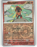 Charcadet Reverse Holo Common SV03: Obsidian Flames 043/197 NM