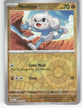 Meditite Reverse Holo Common SV07: Stellar Crown 078/142 NM