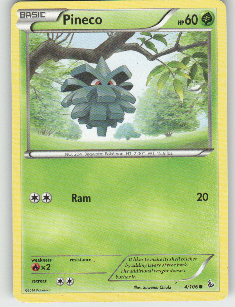 Pineco Common XY - Flashfire 4/106 NM
