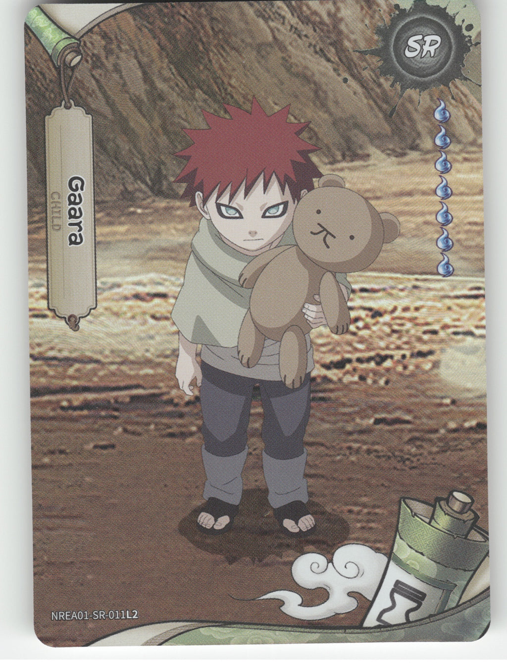 Gaara Base SR Earth Scroll Series 1 011L2 NM front