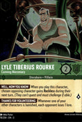 Lyle Tiberius Rourke - Cunning Mercenary Cold Foil Into the Inklands 78/204 NM