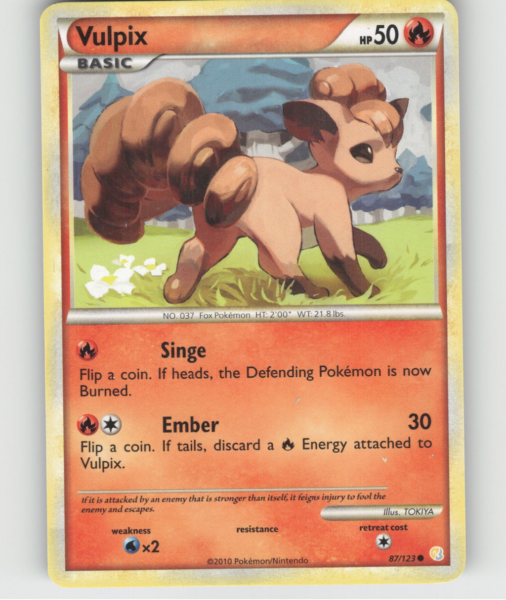 Vulpix Common XY - Primal Clash 20/160 NM