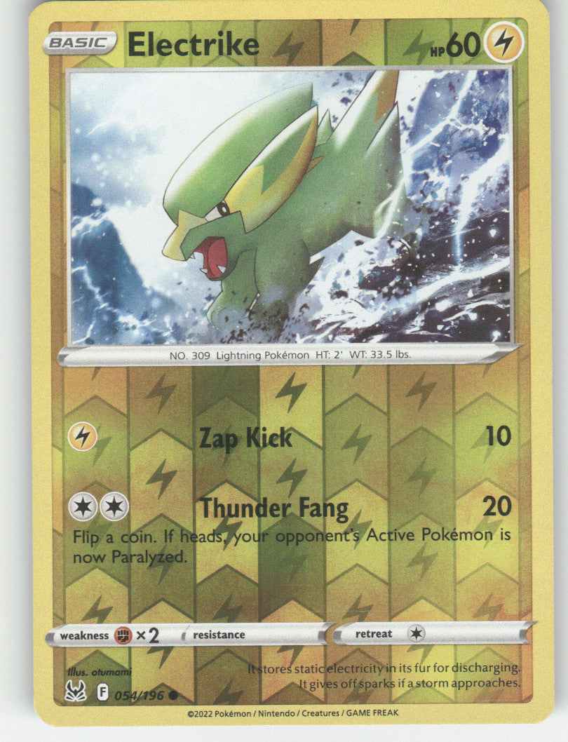 Electrike Reverse Holo Common SWSH11: Lost Origin 054/196 NM