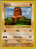 Diglett Unlimited Common Base Set (Shadowless) 047/102 NM