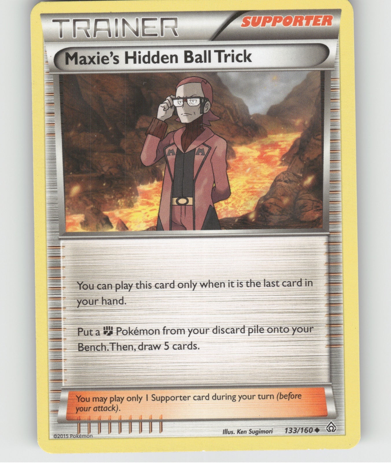 Maxie's Hidden Ball Trick Uncommon XY - Primal Clash 133/160 NM