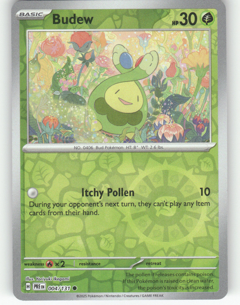 Budew Reverse Holo Common SV: Prismatic Evolutions 004/131 NM
