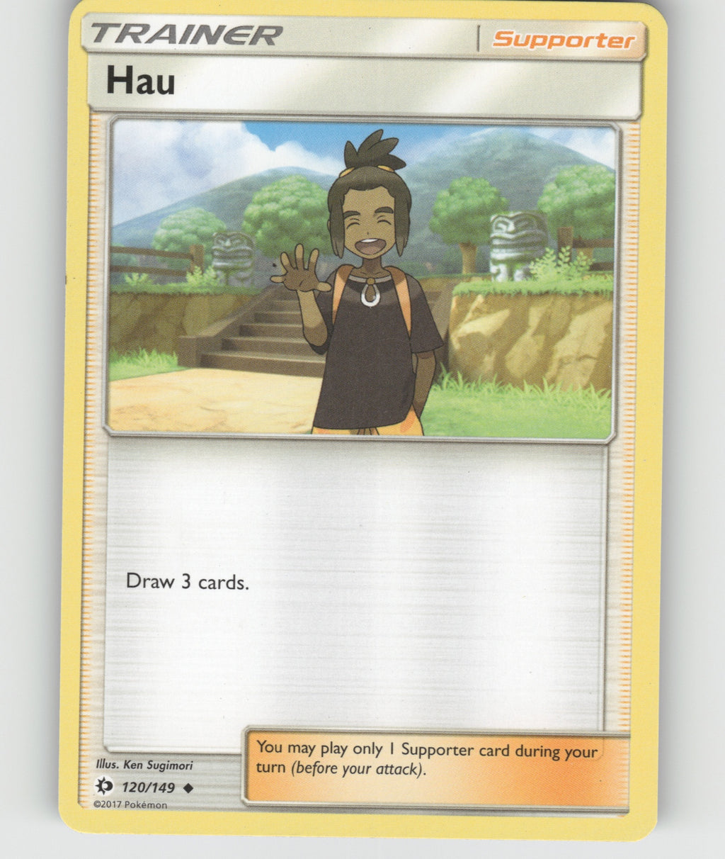 Hau Uncommon SM Base Set 120/149 NM
