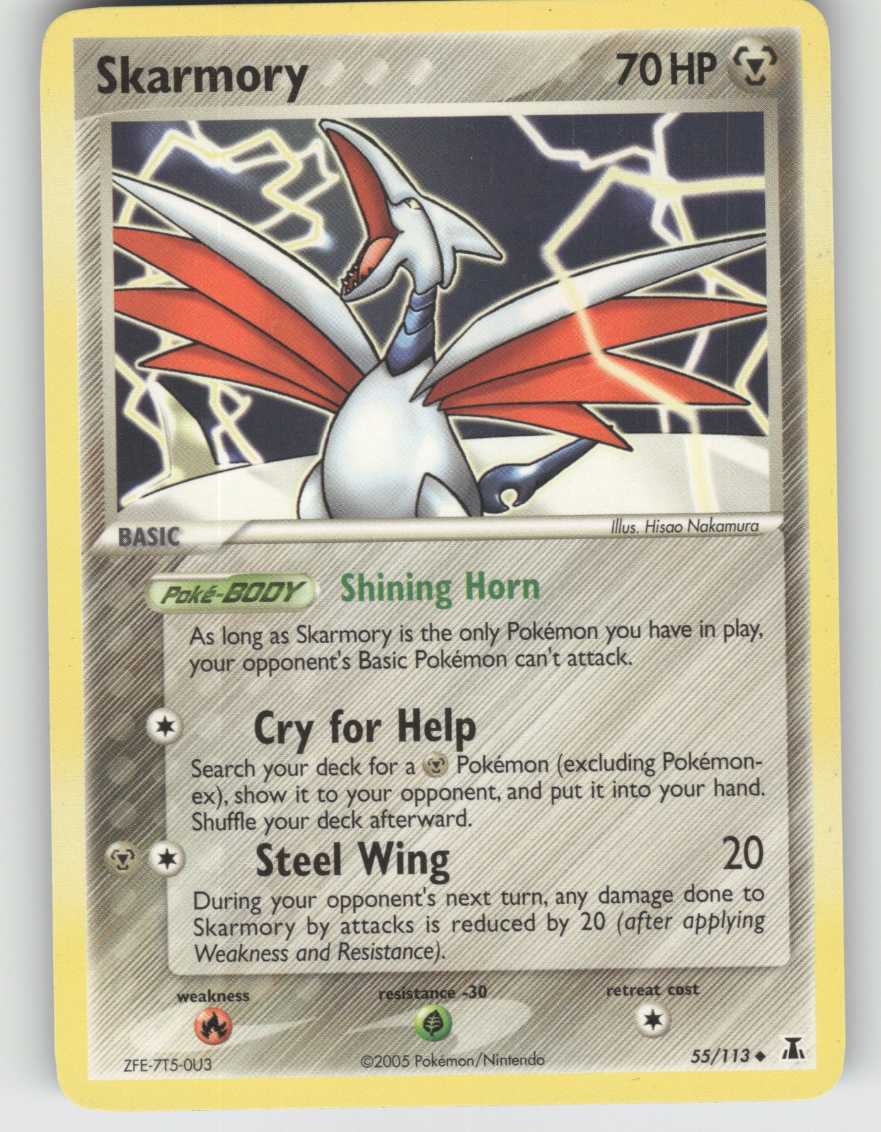 Skarmory Uncommon EX Delta Species 55/113 NM
