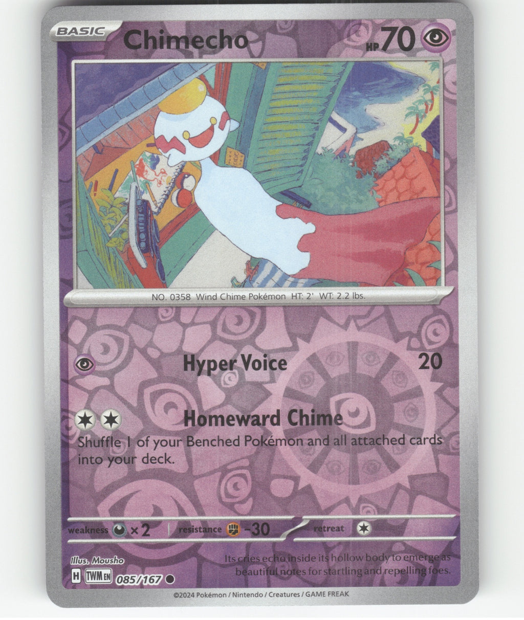 Chimecho Common SV06: Twilight Masquerade 085/167 NM