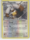 Diggersby Reverse Holo Uncommon XY Base Set 112/146 NM
