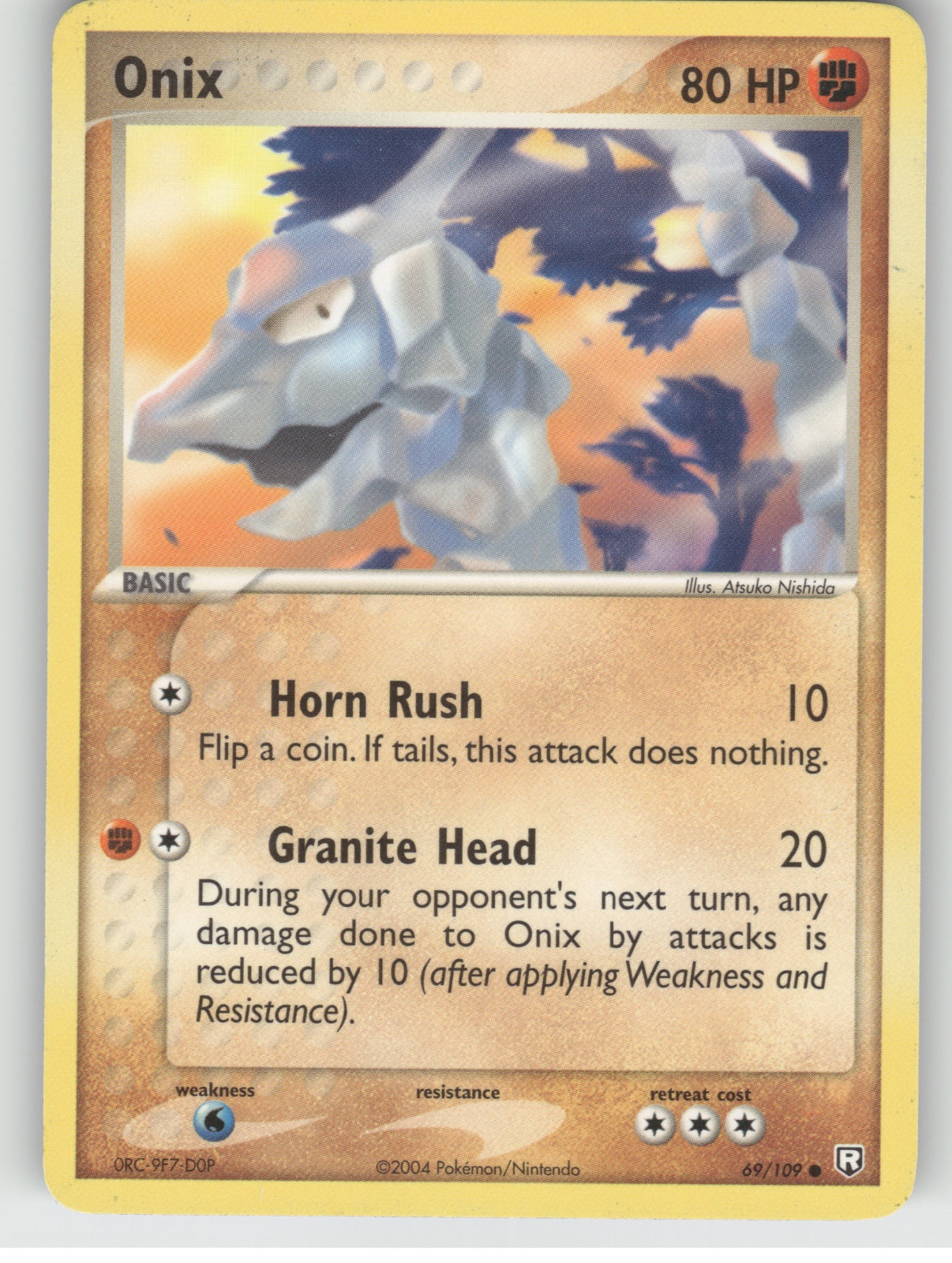 Onix Common EX Team Rocket Returns 69/109 NM