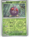 Venonat Reverse Holo Common SV: Scarlet & Violet 151 048/165 NM
