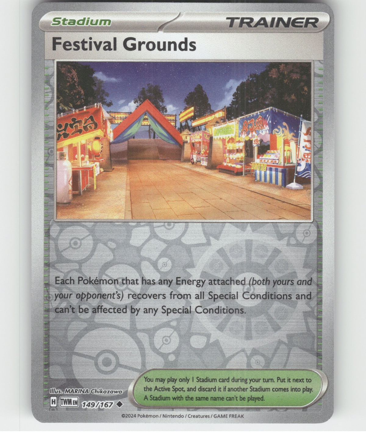Festival Grounds Uncommon SV06: Twilight Masquerade 149/167 NM