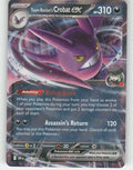 Team Rocket's Crobat ex Holo Double Rare SV10: Destined Rivals 122/182 NM