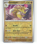 Sandslash Reverse Holo Uncommon SV: Scarlet & Violet 151 028/165 NM