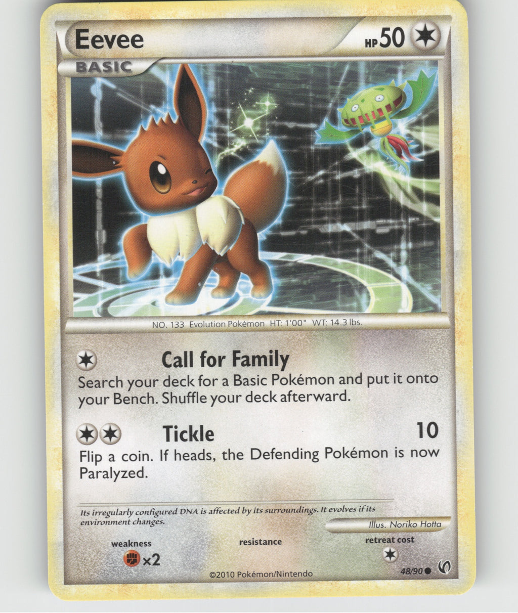 Eevee (48) Common Undaunted 48/90 NM