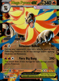 Mega Pyroar ex Holo Double Rare ME04: Chaos Rising 015/086 NM