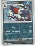 Honchkrow Reverse Holo Uncommon SV02: Paldea Evolved 132/193 NM