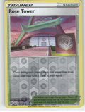 Rose Tower Reverse Holo Uncommon SWSH03: Darkness Ablaze 169/189 NM