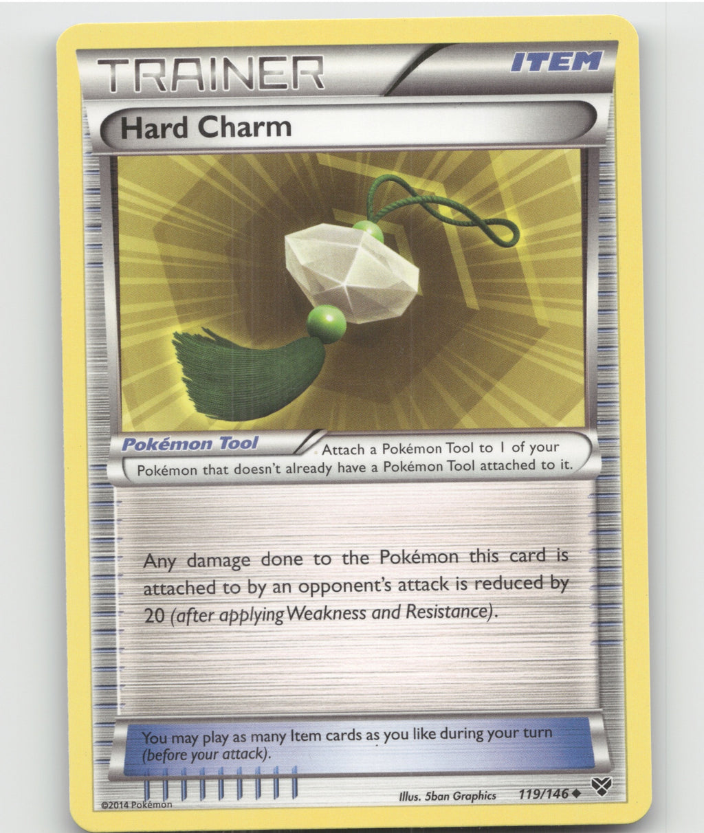 Hard Charm Uncommon XY Base Set 119/146 LP