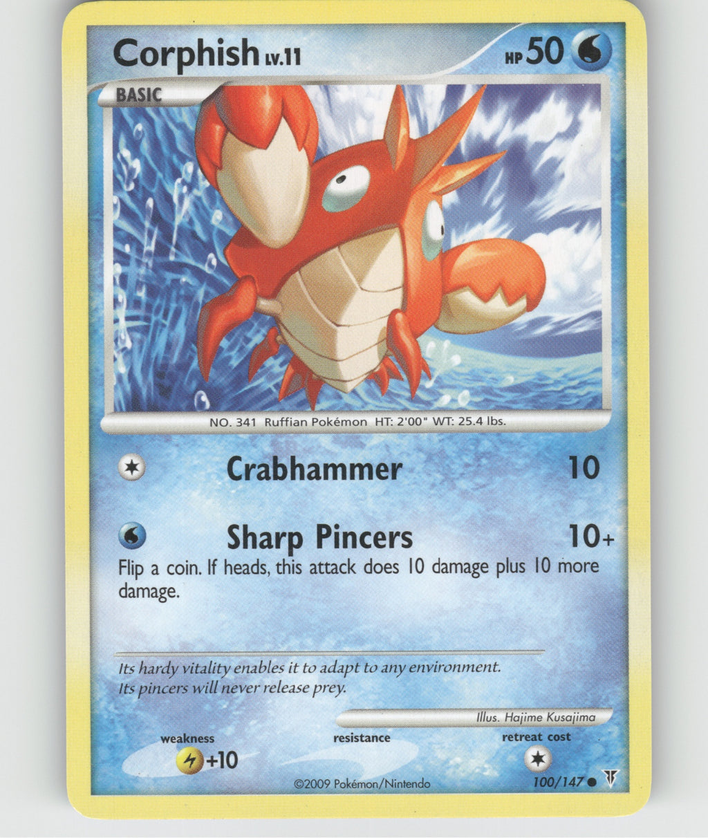 Corphish Common Supreme Victors 100 NM