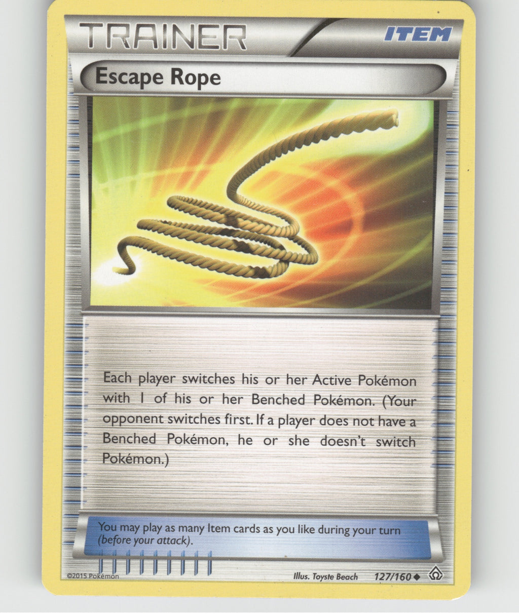 Escape Rope Uncommon XY - Primal Clash 127/160 NM