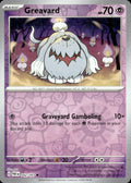 Greavard Reverse Holo Common SV: Paldean Fates 042/091 NM