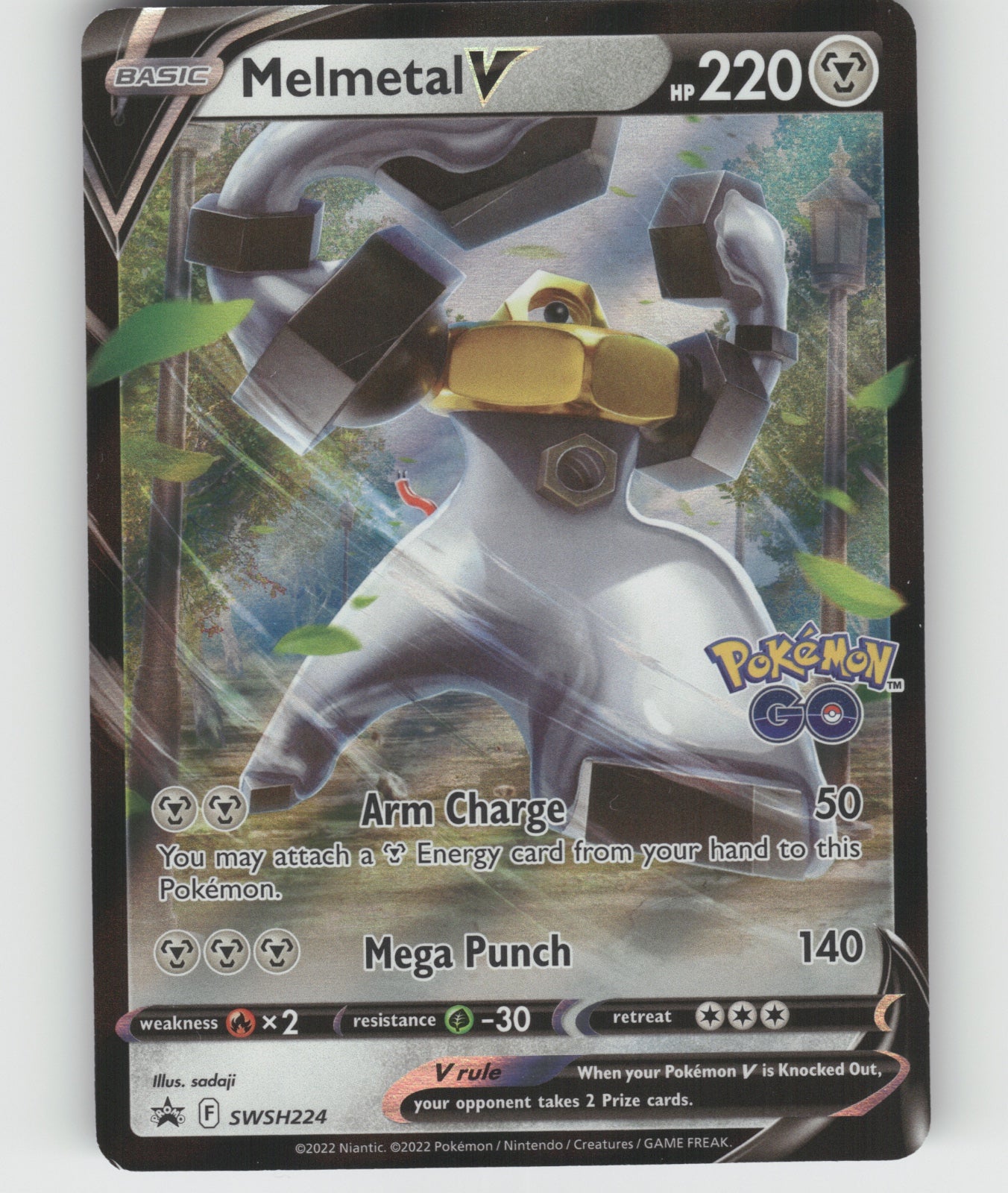 Melmetal V Holo Promo SWSH: Sword & Shield Promo Cards SWSH224 NM