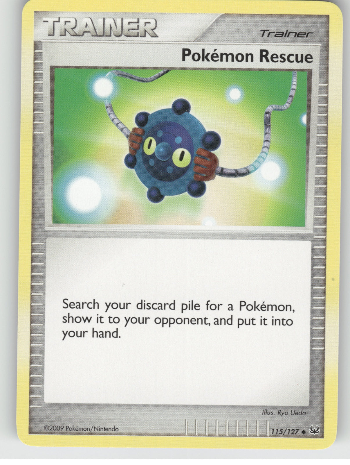 Pokemon Rescue Uncommon Platinum 115/127 NM