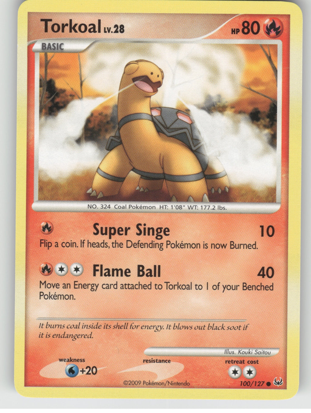 Torkoal Common Platinum 100/127 NM