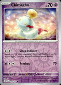 Chimecho Reverse Holo Common SV: Paldean Fates 030/091 NM