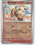 Arcanine Reverse Holo Uncommon SV10: Destined Rivals 028/182 NM