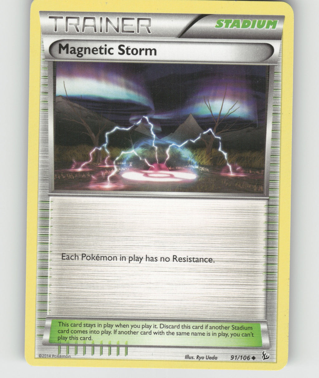 Magnetic Storm Uncommon XY - Flashfire 91/106 NM