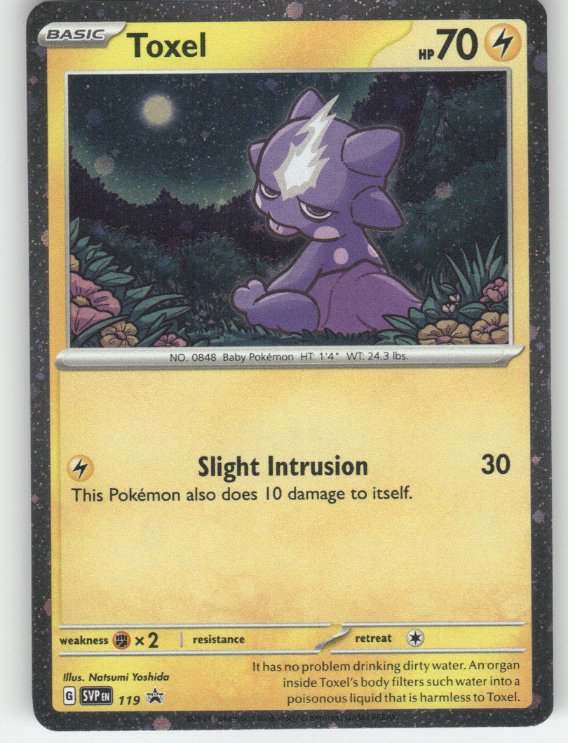 Toxel Holo Promo SV: Scarlet & Violet Promo Cards 119 NM